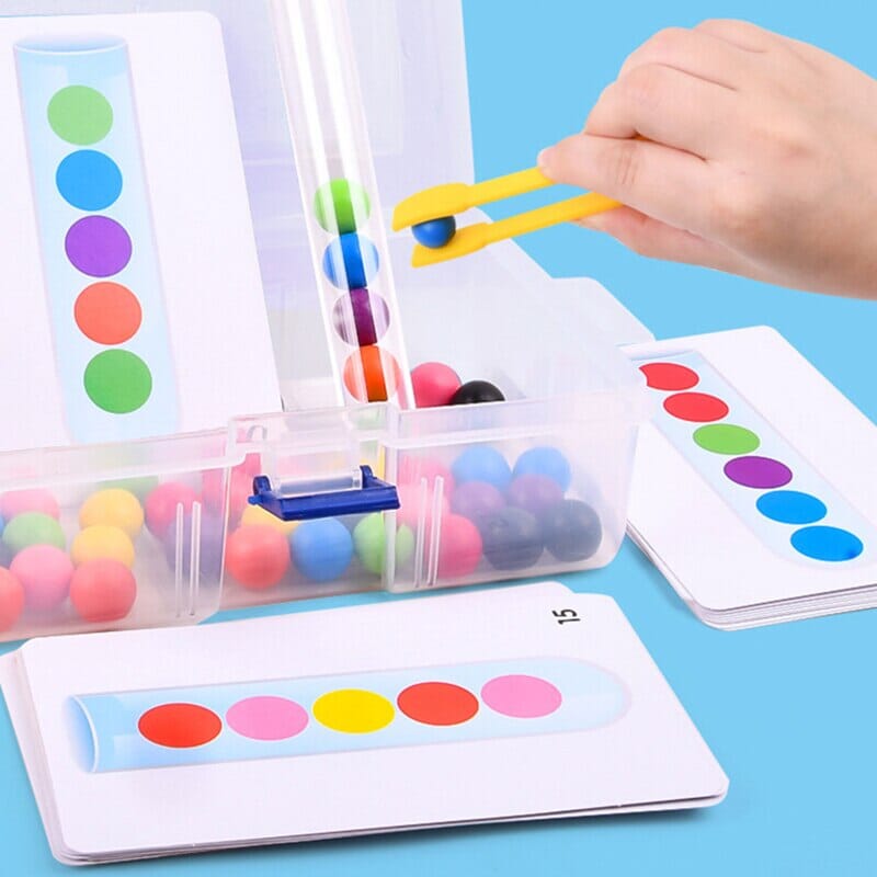 Tubo de ensaio de Brinquedo para crianças -Jogo de lógica e concentração Criativaê 