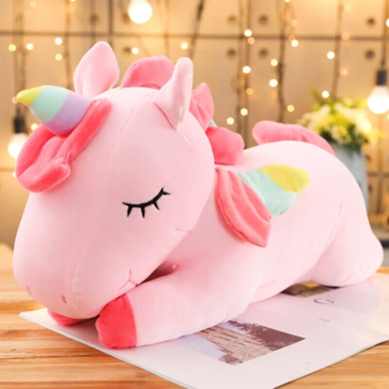 Unicórnio Kawaii Criativaê 25cm Rosa 